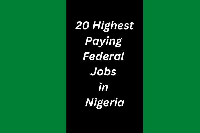 20 Highest Paying Federal Jobs in Nigeria